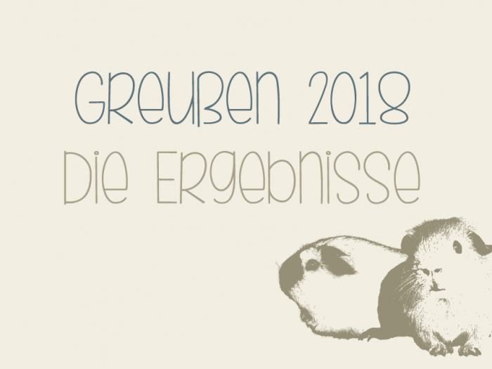 Greußen 2018 - ERGEBNISSE
