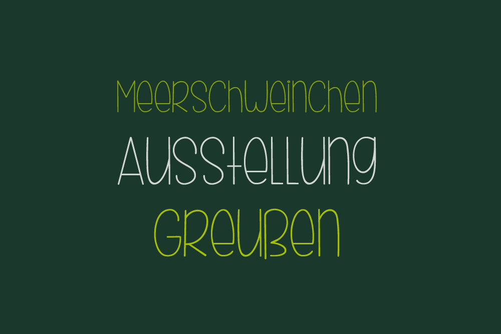 Meerschweinchenausstellung Greußen 2016